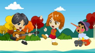 ♫♪ PINOCHO FUE A PESCAR ♫♪ canción infantil completa con dibujos animados