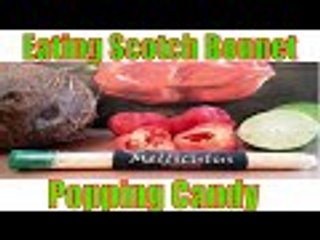 Eating Some Melliculus Scotch Bonnet Popping Candy