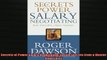 READ book  Secrets of Power Salary Negotiating Inside Secrets from a Master Negotiator  FREE BOOOK ONLINE