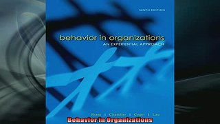 READ book  Behavior in Organizations  FREE BOOOK ONLINE