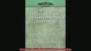 EBOOK ONLINE  Instincts of the Herd in Peace and War  BOOK ONLINE