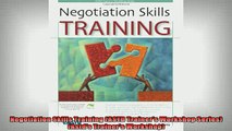 FREE PDF  Negotiation Skills Training ASTD Trainers Workshop Series Astds Trainers Workshop READ ONLINE