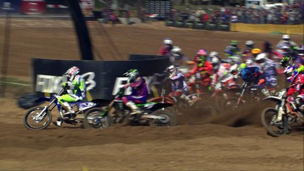 EMX125 Race 1 Highlights Round of Latvia 2016