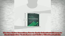 READ book  The New Value Investing How to Apply Behavioral Finance to Stock Valuation Techniques and Full EBook