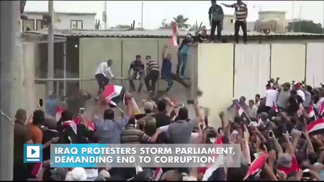 State of emergency declared in Baghdad as protesters take Iraqi parliament