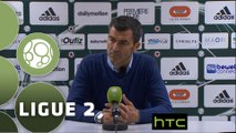 Conférence de presse Red Star  FC - FBBP 01 (1-0) : Rui ALMEIDA (RED) - Hervé DELLA MAGGIORE (BBP) - 2015/2016