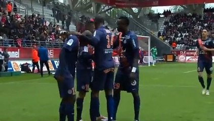 Camara GOAL (0:1) Reims vs Montpellier 30/4/2016