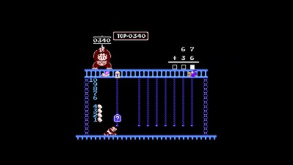 Donkey Kong Jr. Math - Additions à 2 chiffres