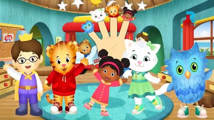 Daniel Tigers Neighborhood Finger Family Songs | 2D Cartoon Animation Nursery Rhymes For C