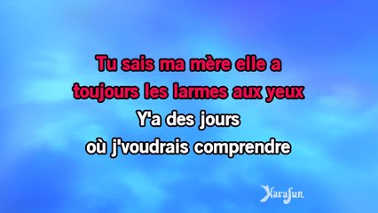 Karaoké Pleure pas boulou - Pierre Bachelet *