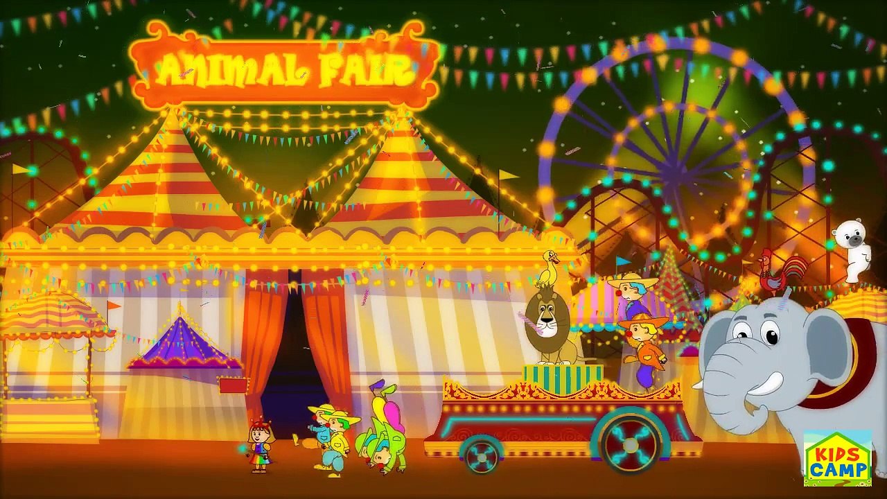 The Animal Fair | Nursery Rhymes | Popular Nursery Rhymes by KidsCamp