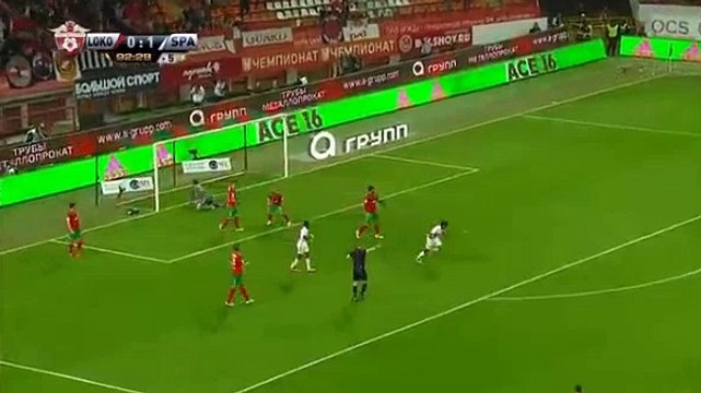 Ze Luis GOAL (0:2) - Lokomotiv Moscow vs Spartak Moscow