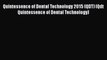 [Read book] Quintessence of Dental Technology 2015 (QDT) (Qdt Quintessence of Dental Technology)