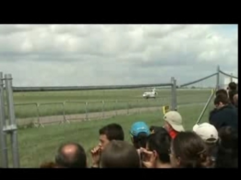 Salon du Bourget 2007 - Le vol du RAFALE (1)