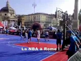 La NBA à Piazza del Popolo - Rome