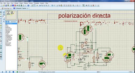 Polarizacion de un diodo en DC