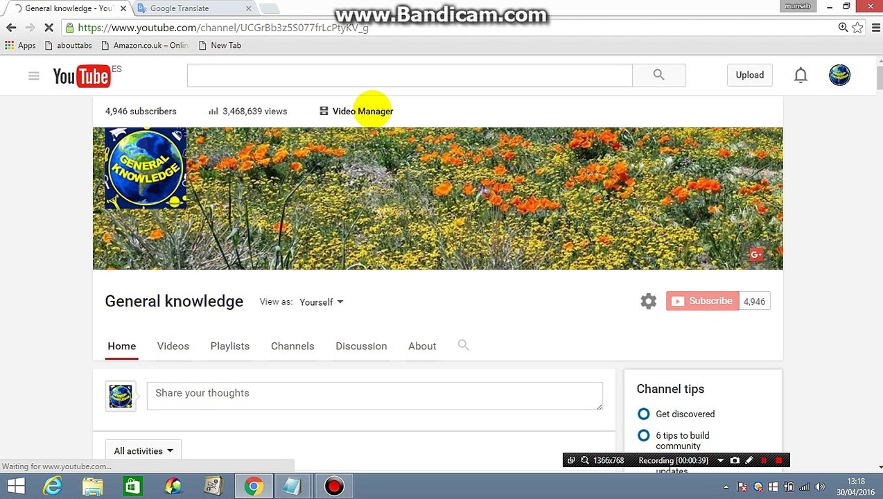 How to set Community settings on Your YouTube Channel