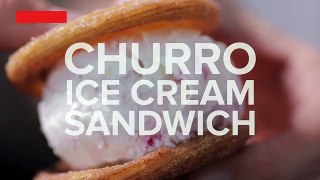 The Original Churro Ice Cream Sandwich