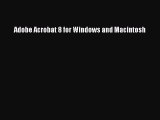 Download Adobe Acrobat 8 for Windows and Macintosh PDF Free