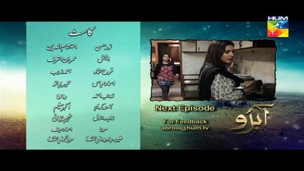 Abro Episode 21 Promo Hum TV Drama 30 Apr 2016