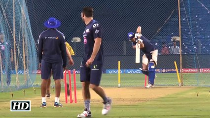IPL9 MI vs RPS Mumbai Indians Practice Session