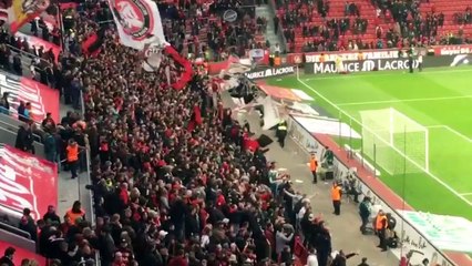 amazing support Bayer Leverkusen 2-1 Hertha Berlin 30.04.2016