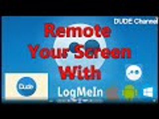 How To Remote Windows From IOS /android Devices With Logmein /2016