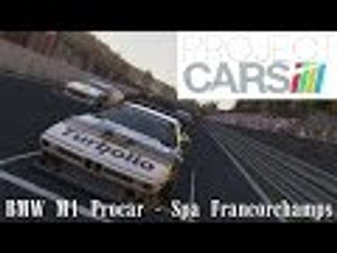 Project Cars Career | Historic GT4 BMW M1 Procar Challenge | Spa Francorchamps
