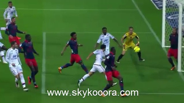 Olympique Lyonnais vs GFC Ajaccio 2-1 Tous les buts HD (30-04-2016)