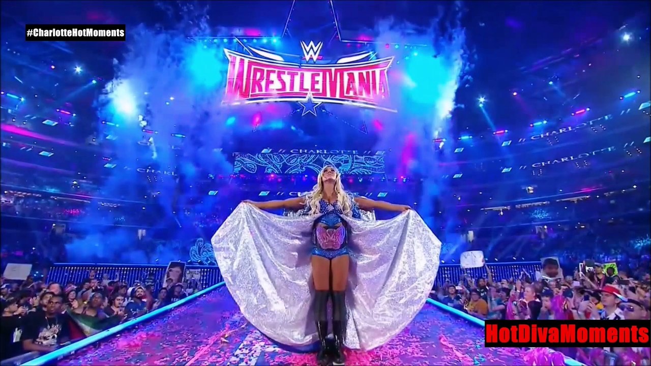 WWE Charlotte Hot Moments WrestleMania 32 HD
