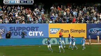 David Villa Goal HD - New York City 2-1 Vancouver Whitecaps - 30-04-2016