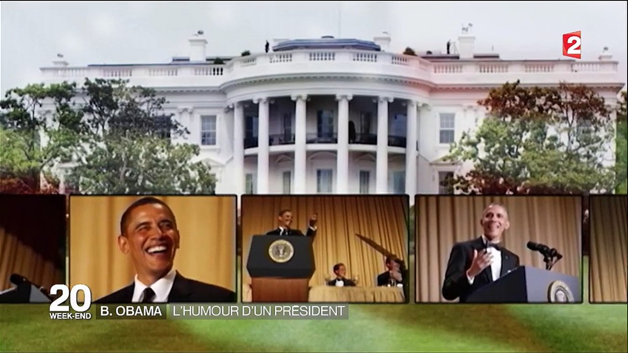 Barack Obama : un président qui a de l'humour