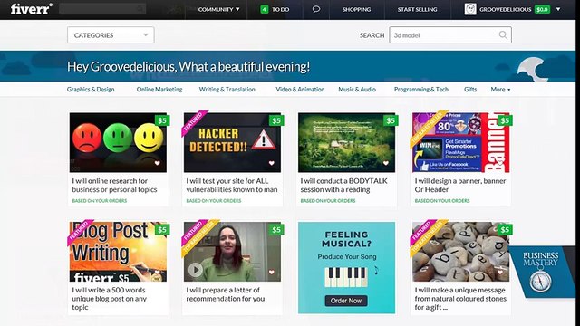 Fiverr Tips and Tricks Video Tutorial - Fiverr.com Secrets for Beginners and How to Use Fiverr - YouTube