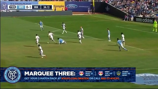 David Villa Goal HD - New York City FC 1-1 Vancouver Whitecaps FC - 30-04-2016 MLS