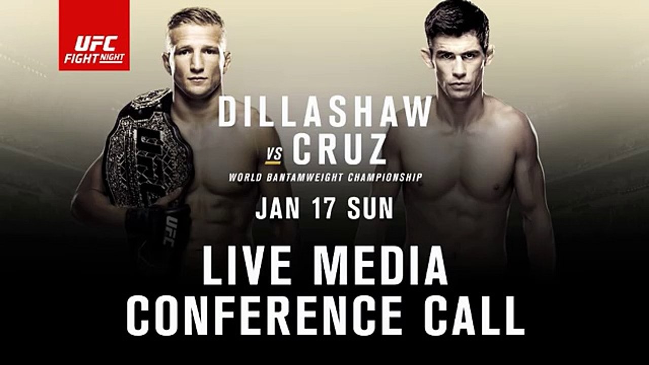 UFC Fight Night 81 Dillashaw vs Cruz / Pettis vs Alvarez Media Conference Call (Full Audio