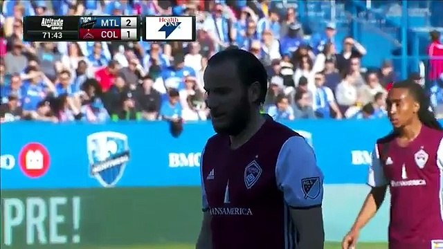 Bobby Burling Goal HD - Montreal Impact 2-2 Colorado Rapids - 30-04-2016 MLS