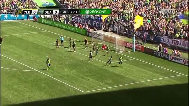 Jordan Morris Goal - Seattle Sounders FC 1-0 Columbus Crew SC - 30-04-2016 MLS