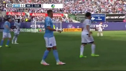 Steven Mendoza Goal HD - New York City FC 3-2 Vancouver Whitecaps FC - 30-04-2016 MLS