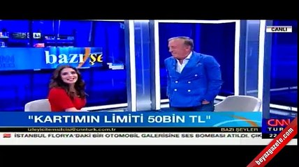 Ağaoğlu cebindeki parayı canlı yayında çıkardı