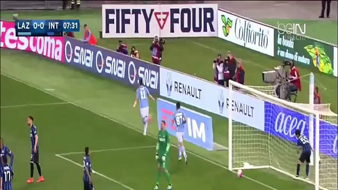 اهداف مباراة انتر ميلان و لاتسيو 0- 2 ( 1/05/2016) الدوري الإيطالي