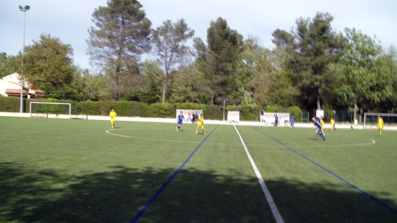 Vidéo Match Nans-Les-Pins / Pourrières F.C. Le 23/04/2016 (2)