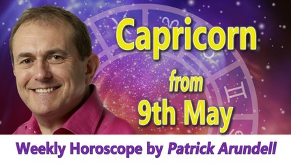 Capricorn Weekly Horoscope from 9th May 2016