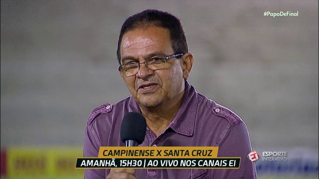 Francisco Diá comenta gol levado no fim do jogo, pela partida de ida da final da Copa do Nordeste
