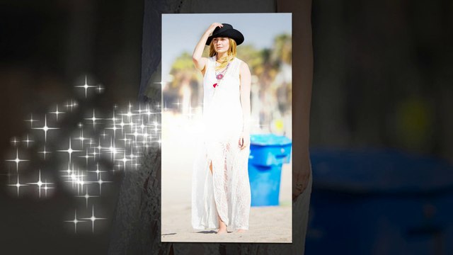 Mischa Barton in a White Bikini for Beach Photoshoot