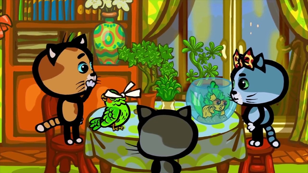 КОТЯТКИНЫ ИСТОРИИ - И расскажем сами - Веселая детская песня - Развивающие мультики