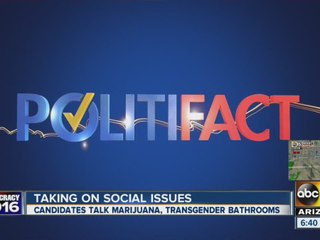 Fact check: Clinton on marijuana, Ted Cruz on public restrooms