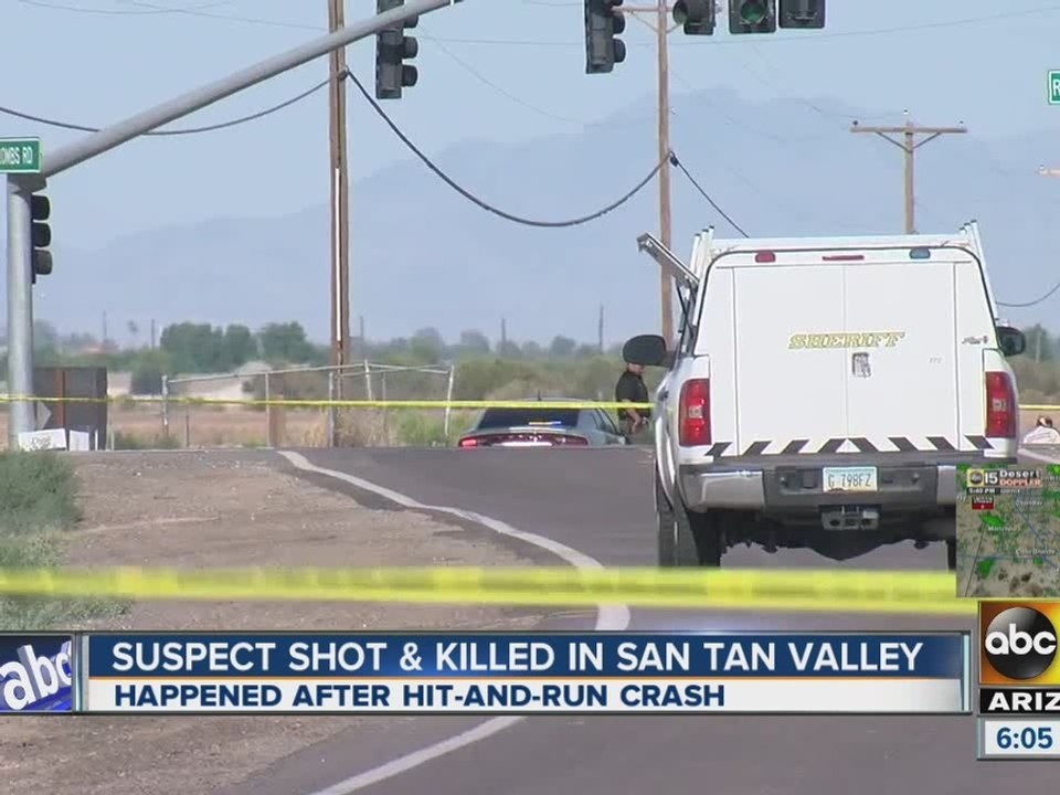 Pinal County deputies shoot, kill suspected hit-and-run driver