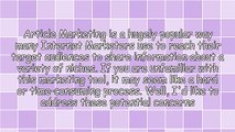 What Is Article Marketing And Why Do It