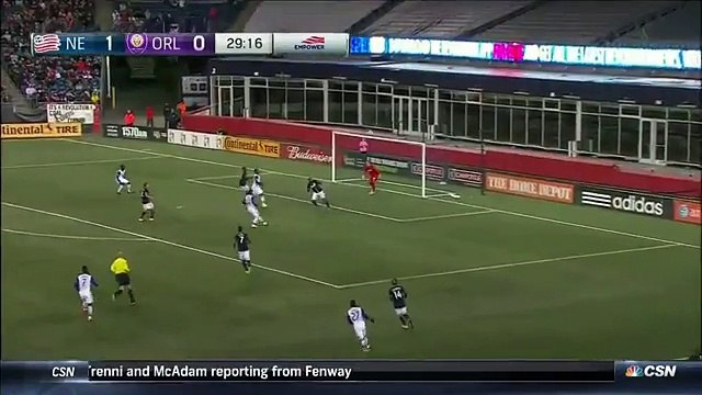Kevin Molino Goal - New England Revolution 1-1 Orlando City SC - MLS 30-04-2016