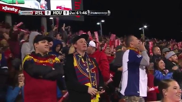 Jordan Allen Goal - Real Salt Lake 1-1 Houston Dynamo - MLS 30-04-2016